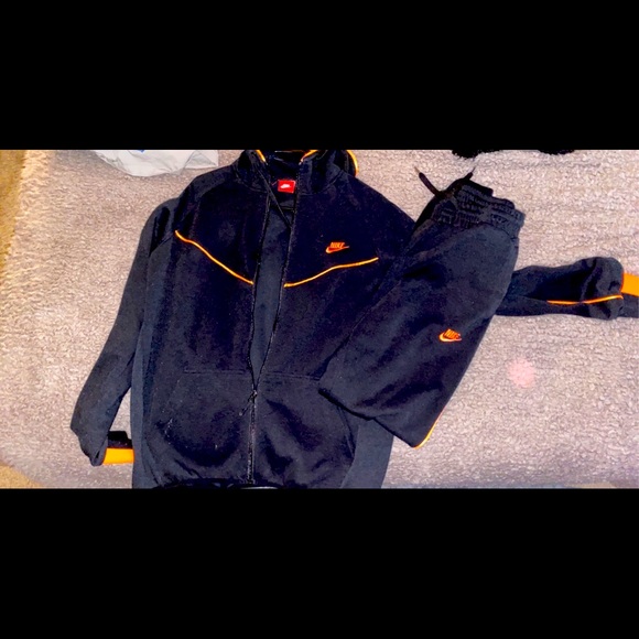 orange nike jumpsuit